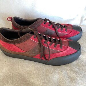 Giro Monte G‎ Mens 13 Flat Cycling Leather Sneakers 23008M Red Size 13
